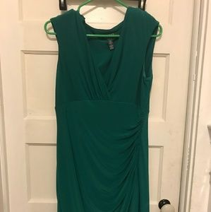 Lauren by Ralph Lauren knee length green dress